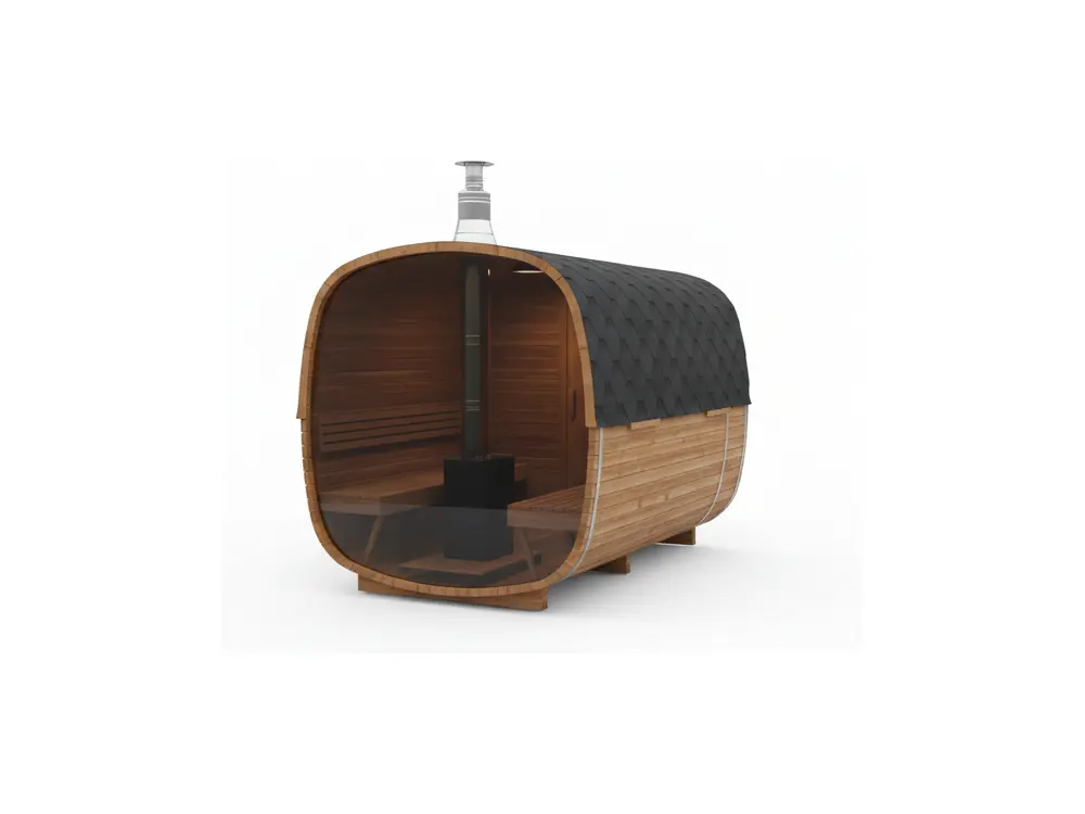 Sauna Square z ThermoWoodu – produktové zobrazenie