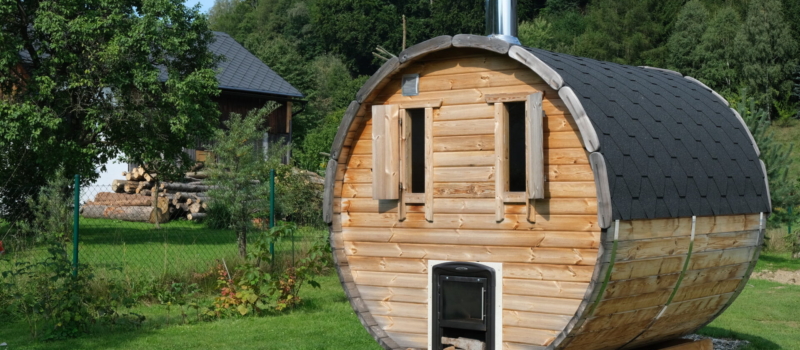 Sauna u našeho zákazníka