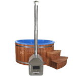 Koupací sud Wellness s externími kamny