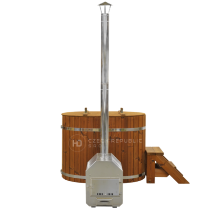 Koupací celodřevěná vana