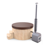 Koupací sud Wellness s externími kamny - Obrázek 4