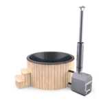 Koupací sud Wellness s externími kamny