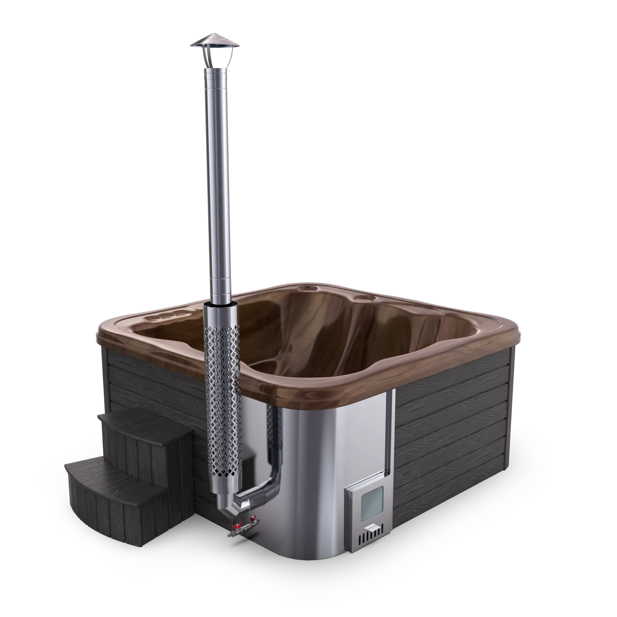 Vířivka Deluxe černá Vířivka Deluxe - skladem - Obrázek 1