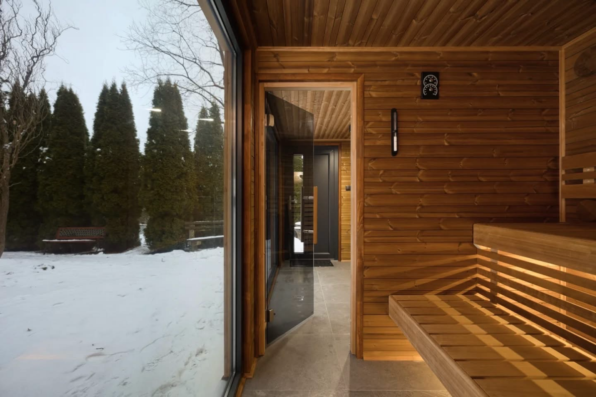 Sauna CUBE Premium pro Hotel Stará Pošta ve Filipovicích