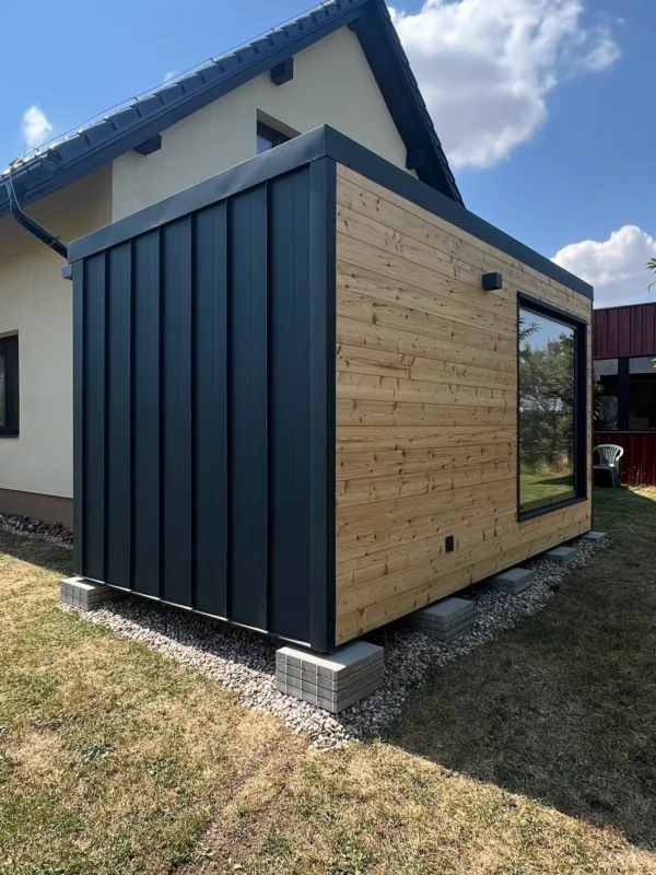 Sauna CUBE Premium s odpočívárnou v Libřicích