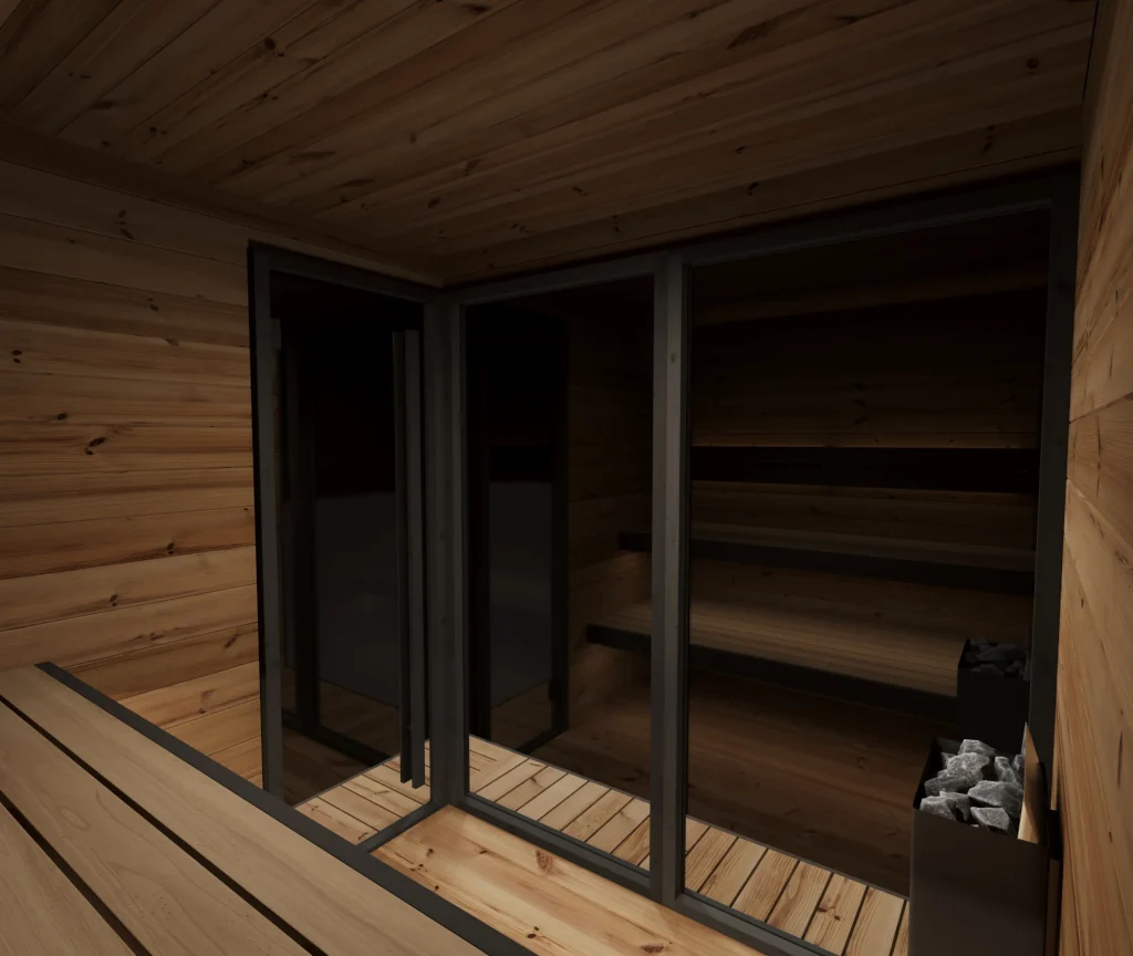 Sauna Vista L · produktový pohled 3